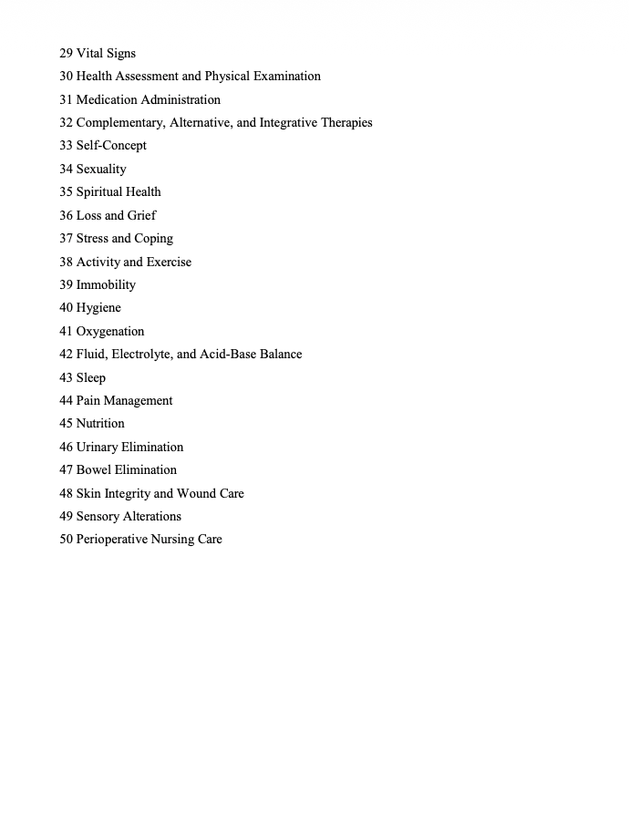 Test Bank Fundamentals of Nursing 12th Edition by Potter & Perry